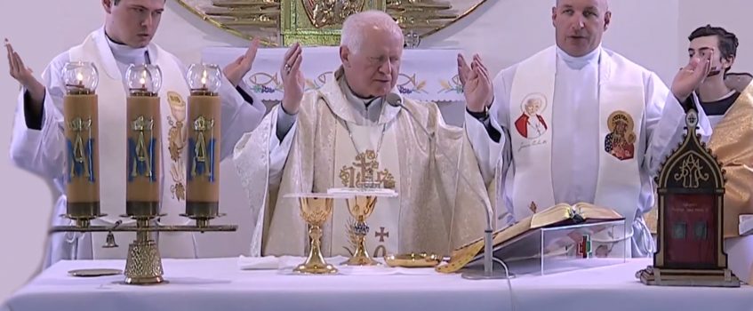 PASZCZYNA: Eucharystia pielgrzymkowa z grupą św. Jana