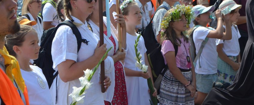 JASNA GÓRA: Wejście pielgrzymów