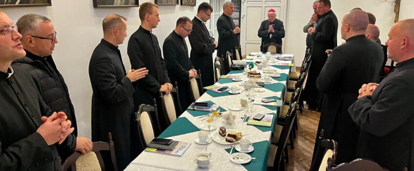 Spotkanie podsumowujące zarządu i przewodników przemyskiej pieszej pielgrzymki na Jasną Górę