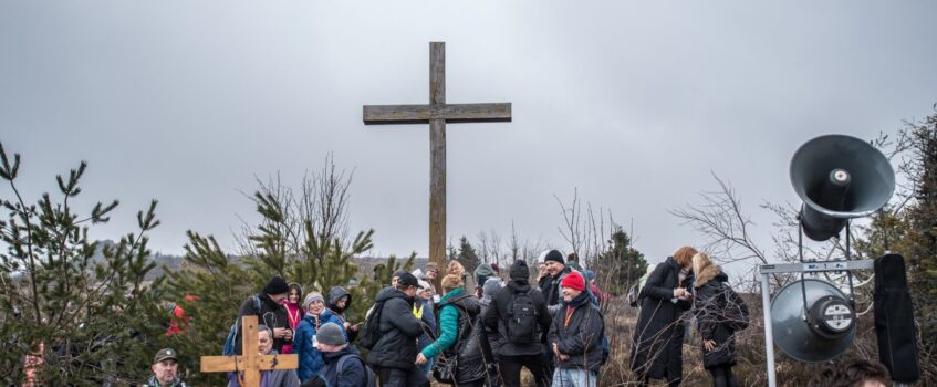 Pielgrzymkowa Droga Krzyżowa w Bieszczadach