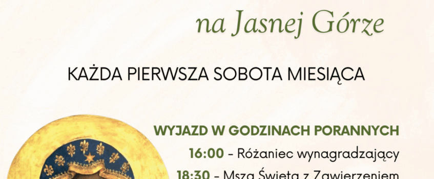 Zawierz się Matce na Jasnej Górze
